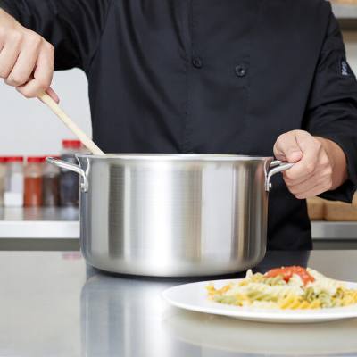 Vollrath 77520 Tribute 8 Qt. Stainless Steel Sauce / Stock Pot