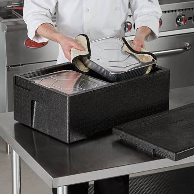 Vollrath VEPP106 Full-Size EPP Insulated Food Pan Carrier with Lid (6" deep)
