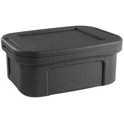 Vollrath VEPPT308 EPP Top-Loading Carrier w/ Divider & Side Handles (6" deep full pan)