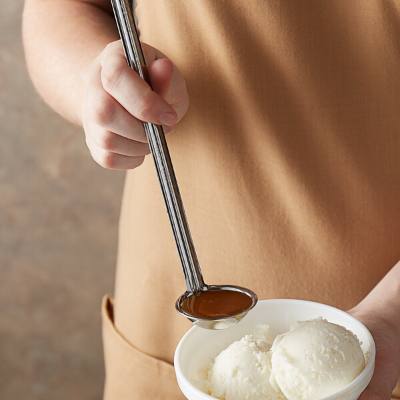 Vollrath 46810 0.5 oz. Stainless One-Piece Ladle