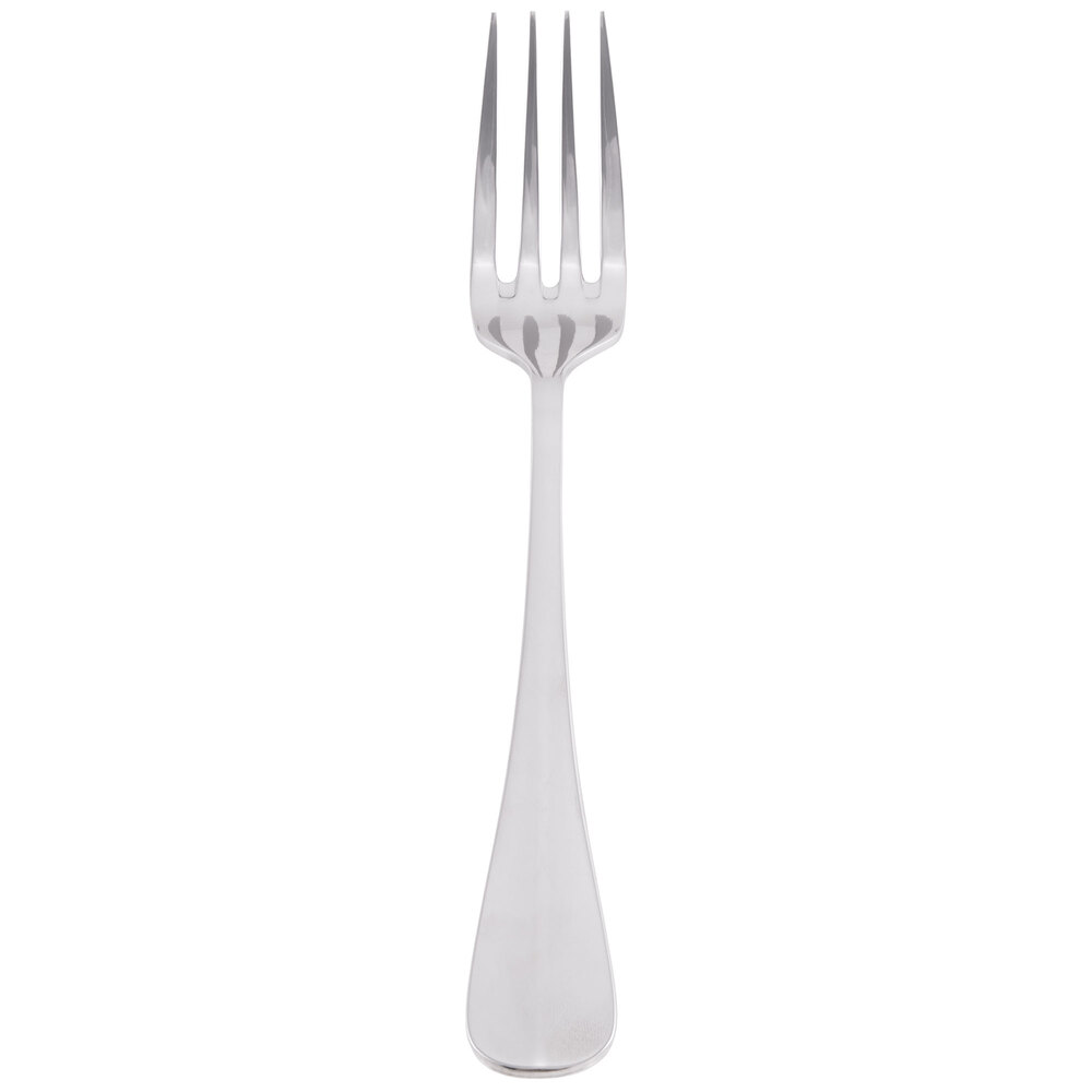 Libbey 100 039 Baguette II 8 3/8" 18/8 Stainless Steel Extra Heavy Weight European Dinner Fork - 36/Case