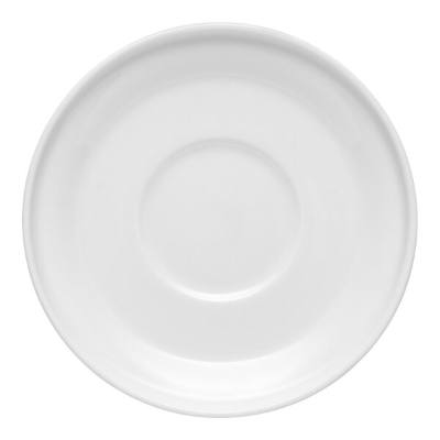 Libbey Ares 6" White Porcelain Saucer