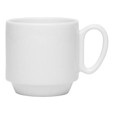Libbey Ares 8 oz. White Porcelain Mug