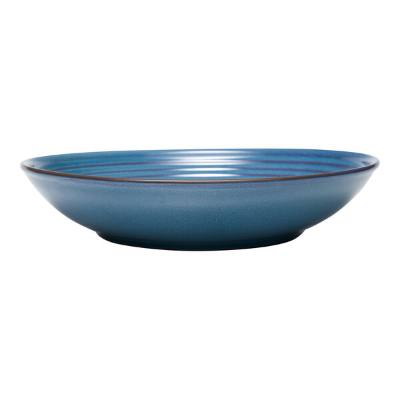 Libbey Canyonlands 73 oz. Blue Terracotta Coupe Bowl