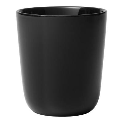 Libbey Samira 9.3 oz. Black Porcelain Bouillon Cup