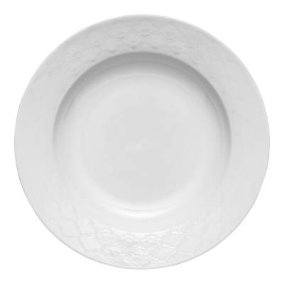 Libbey Samira 26.4 oz. White Wide Rim Porcelain Soup Bowl