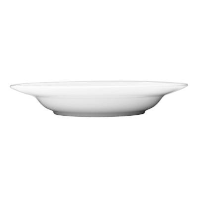 Libbey Samira 10 oz. White Wide Rim Porcelain Soup Bowl