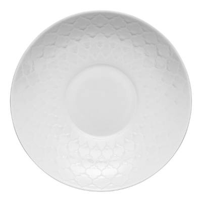 Libbey Samira 12" White Deep Coupe Plate