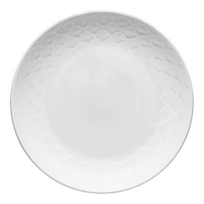Libbey Samira 10" White Porcelain Plate