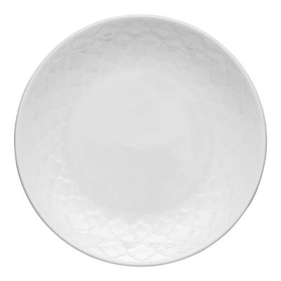Libbey Samira 9" White Porcelain Plate