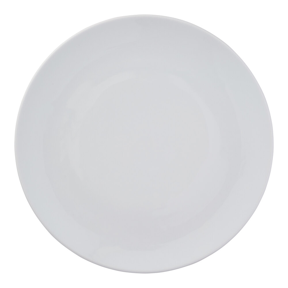 Reserve by Libbey Parisian 11 7/8" Round Porcelain Coupe Plate - 12/Case
