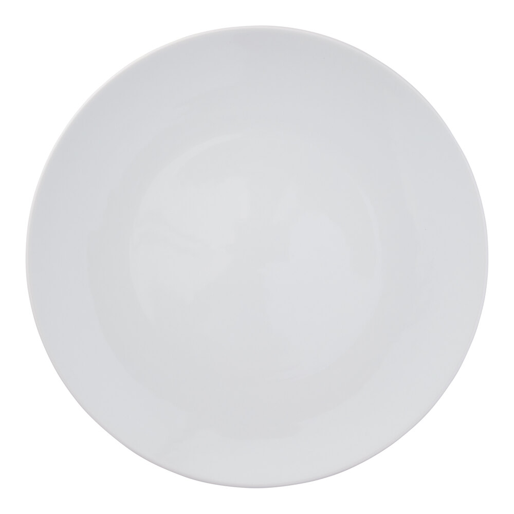 Reserve by Libbey Parisian 11 1/16" Round Porcelain Coupe Plate - 12/Case