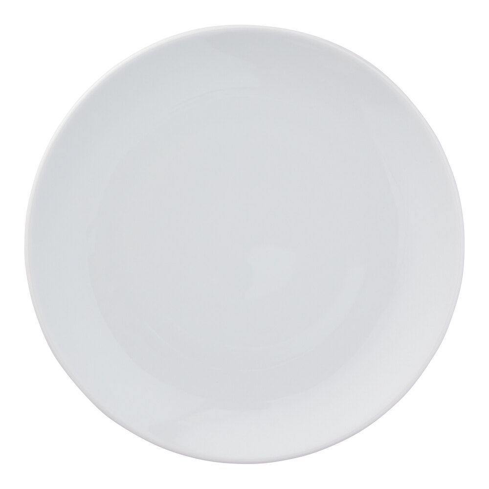 Reserve by Libbey Parisian 5 7/8" Round Porcelain Coupe Plate - 12/Case
