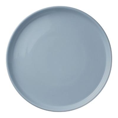 Libbey Porcelana Color 10 1/2" Mist Stackable Round Porcelain Plate
