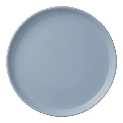 Libbey Porcelana Color 7 3/4" Mist Stackable Round Porcelain Plate