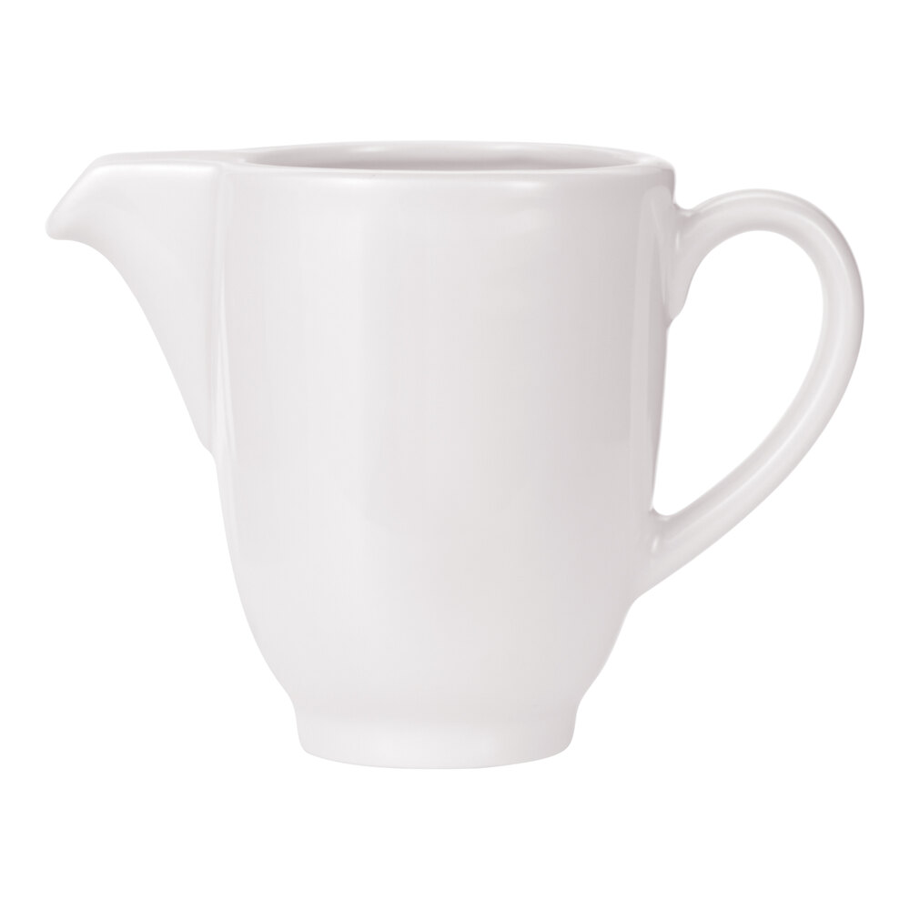 Reserve by Libbey Parisian 5 oz. Porcelain Creamer - 12/Case
