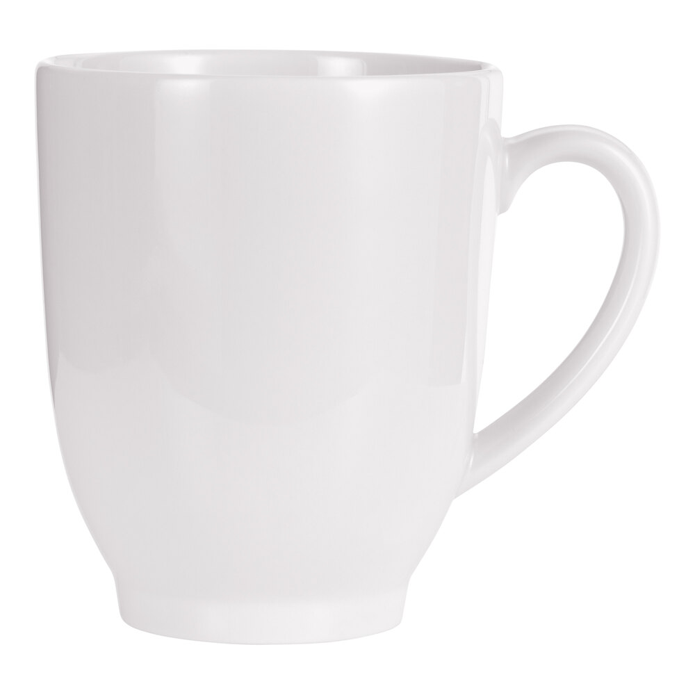 Reserve by Libbey Parisian 10.1 oz. Porcelain Mug - 24/Case