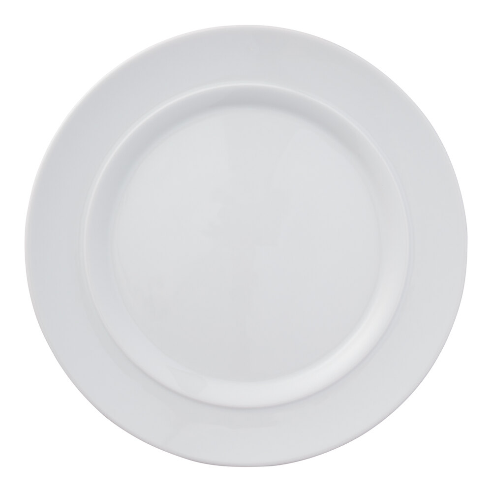 Reserve by Libbey Parisian 10 15/16" Round Porcelain Plate - 12/Case