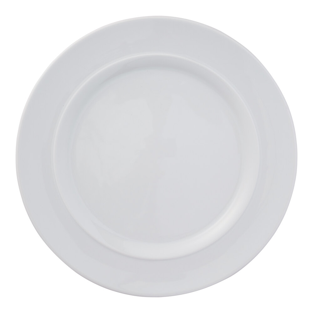 Reserve by Libbey Parisian 10 3/16" Round Porcelain Plate - 12/Case