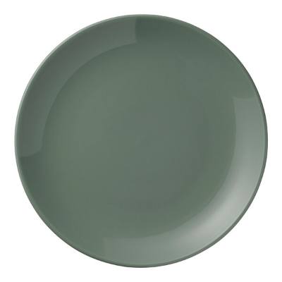 Libbey Porcelana Color 8 1/4" Moss Round Porcelain Coupe Plate