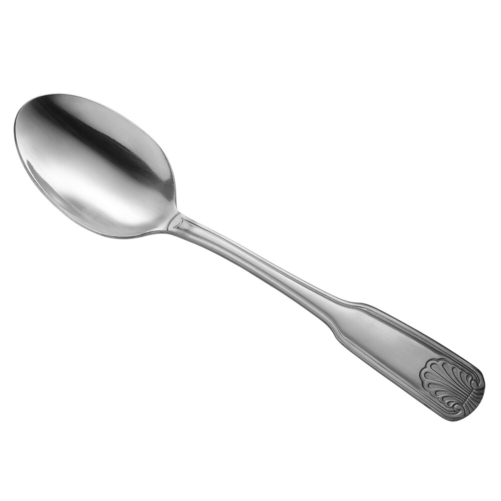 Libbey Brandware 127 003 Coral 8 3/8" 18/0 Stainless Steel Heavy Weight Tablespoon - 36/Case