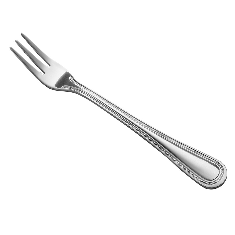 Libbey Brandware 130 029 Harbour 5 3/4" 18/0 Stainless Steel Heavy Weight Cocktail Fork - 36/Case