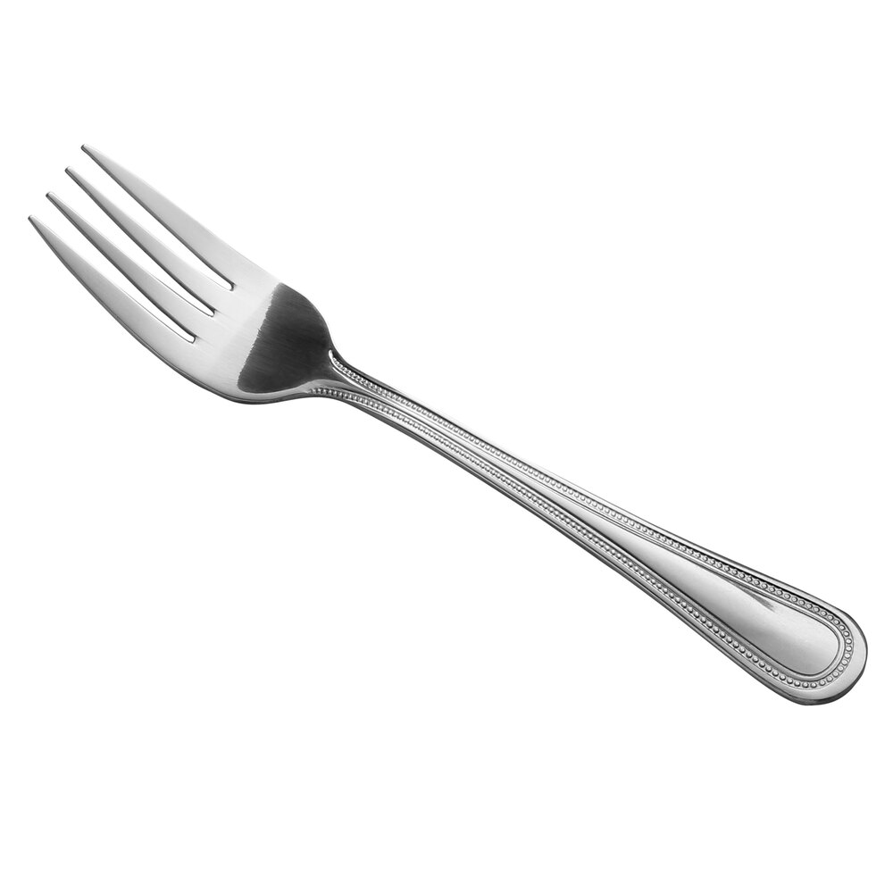 Libbey Brandware 130 038 Harbour 6 1/2" 18/0 Stainless Steel Heavy Weight Salad Fork - 36/Case