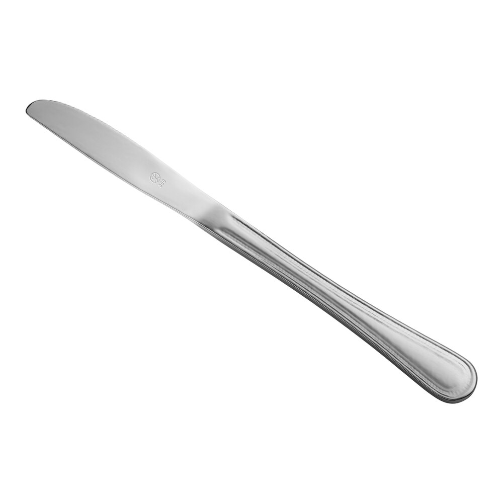 Libbey Brandware 130 5262 Harbour 8 7/8" 18/0 Stainless Steel Heavy Weight Dinner Knife - 12/Case