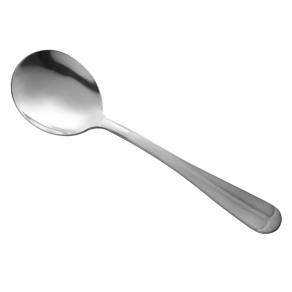Libbey Brandware 132 016 Freedom 6" 18/0 Stainless Steel Medium Weight Bouillon Spoon - 36/Case