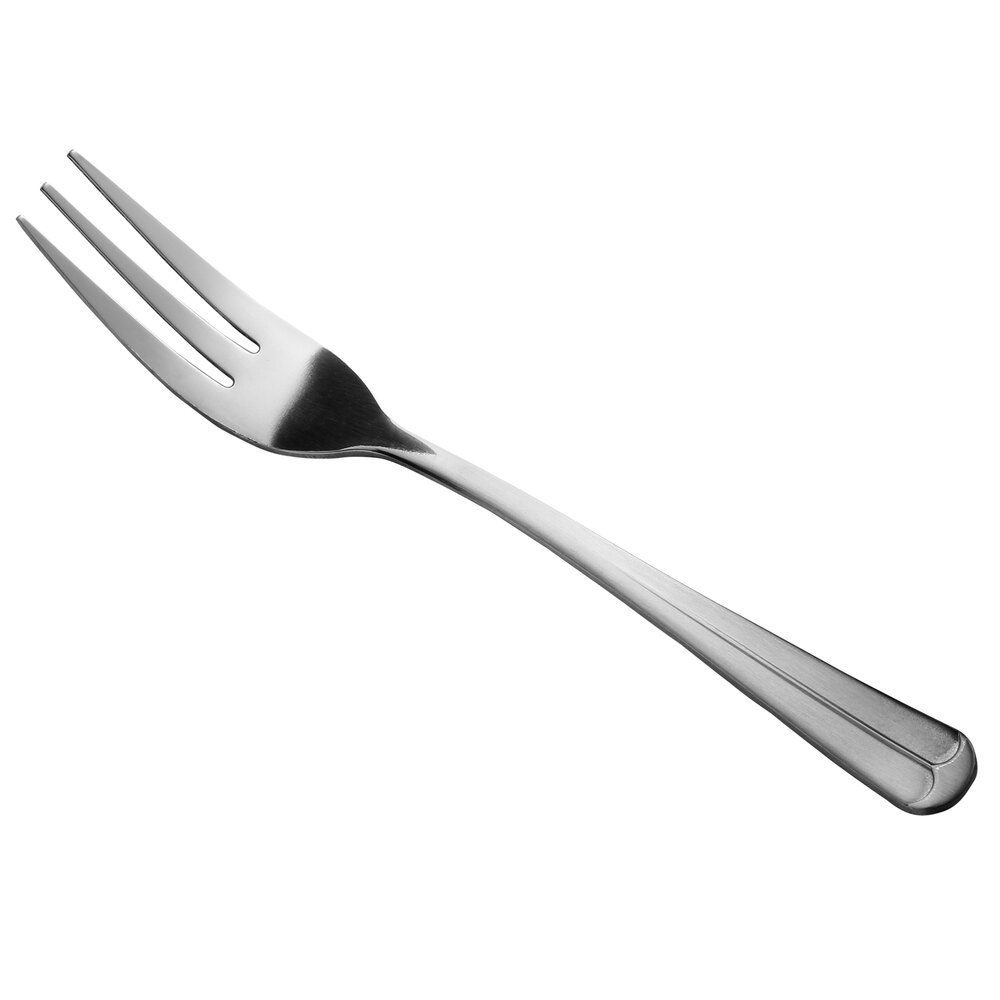 Libbey Brandware 132 030 Freedom 7 7/8" 18/0 Stainless Steel Medium Weight 3 Tine Dinner Fork - 36/Case