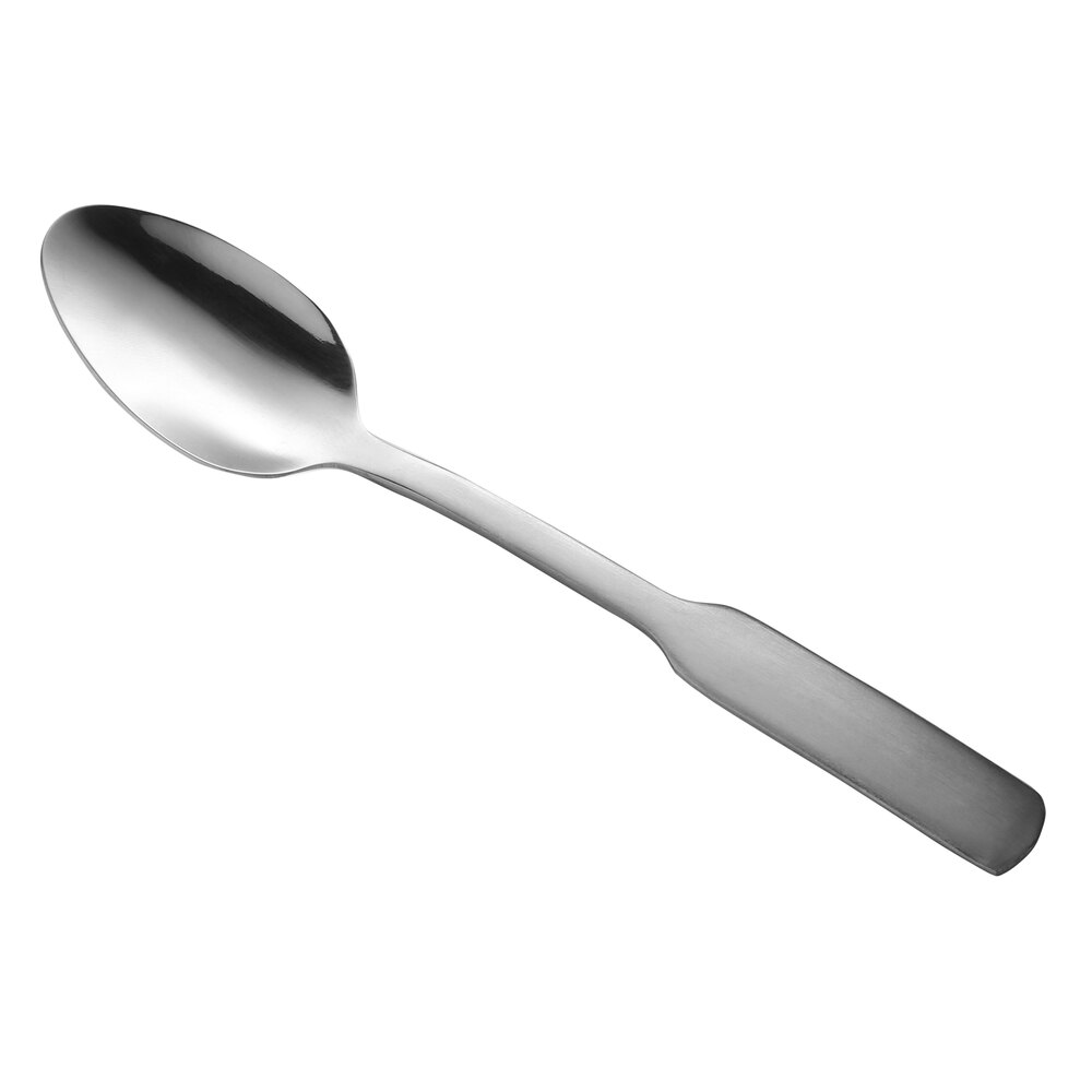 Libbey Brandware 136 002 Colony 7 1/4" 18/0 Stainless Steel Medium Weight Dessert Spoon - 36/Case