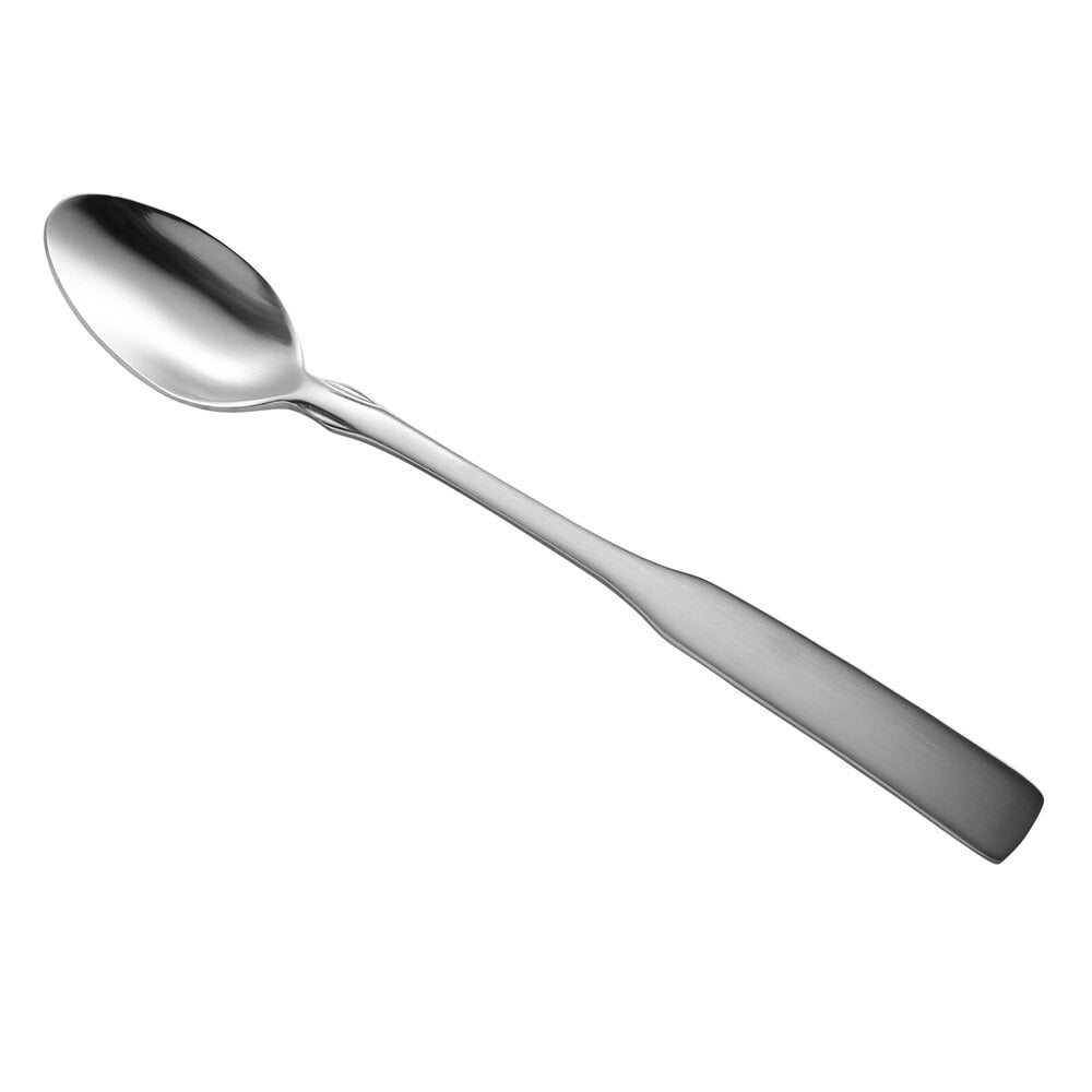 Libbey Brandware 138 021 Salem 7 3/8" 18/0 Stainless Steel Heavy Weight Iced Tea Spoon - 36/Case
