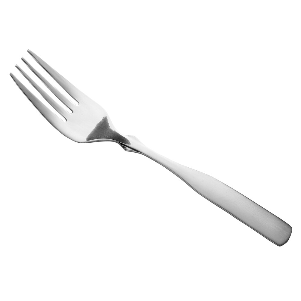 Libbey Brandware 138 038 Salem 6 1/2" 18/0 Stainless Steel Heavy Weight Salad Fork - 36/Case
