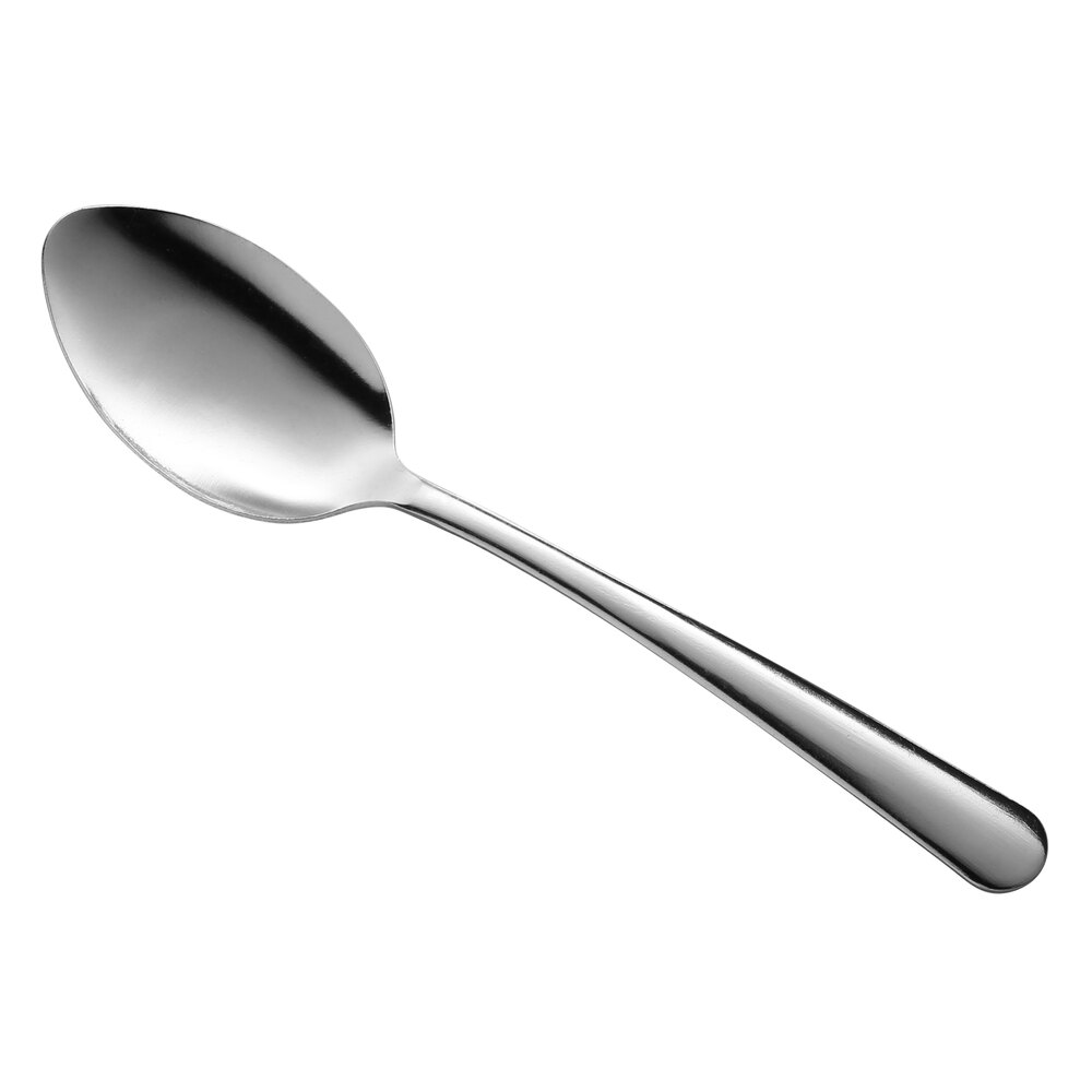 Libbey Brandware 141 002 Windsor 6 7/8" 18/0 Stainless Steel Heavy Weight Dessert Spoon - 36/Case