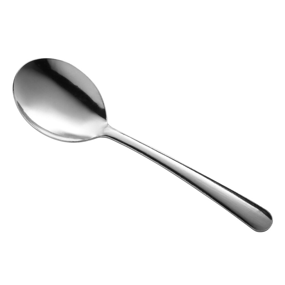 Libbey Brandware 141 016 Windsor 5 7/8" 18/0 Stainless Steel Heavy Weight Bouillon Spoon - 36/Case