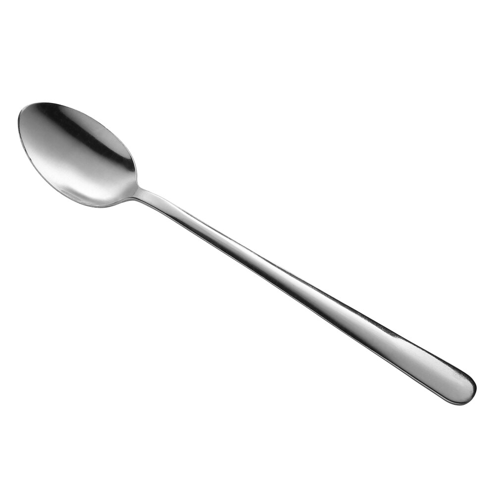 Libbey Brandware 141 021 Windsor 8" 18/0 Stainless Steel Heavy Weight Iced Tea Spoon - 36/Case
