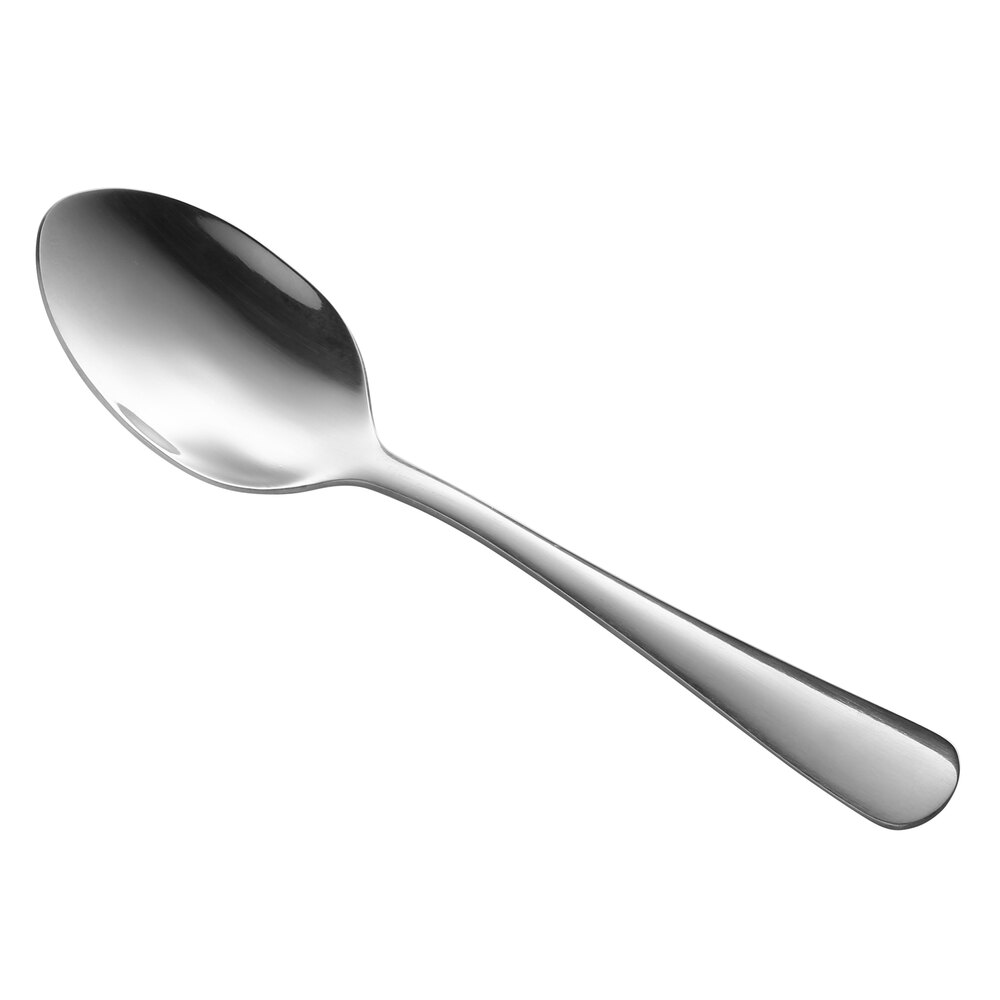 Libbey Brandware 143 002 Windsor Grandeur 7" 18/0 Stainless Steel Heavy Weight Dessert Spoon - 36/Case