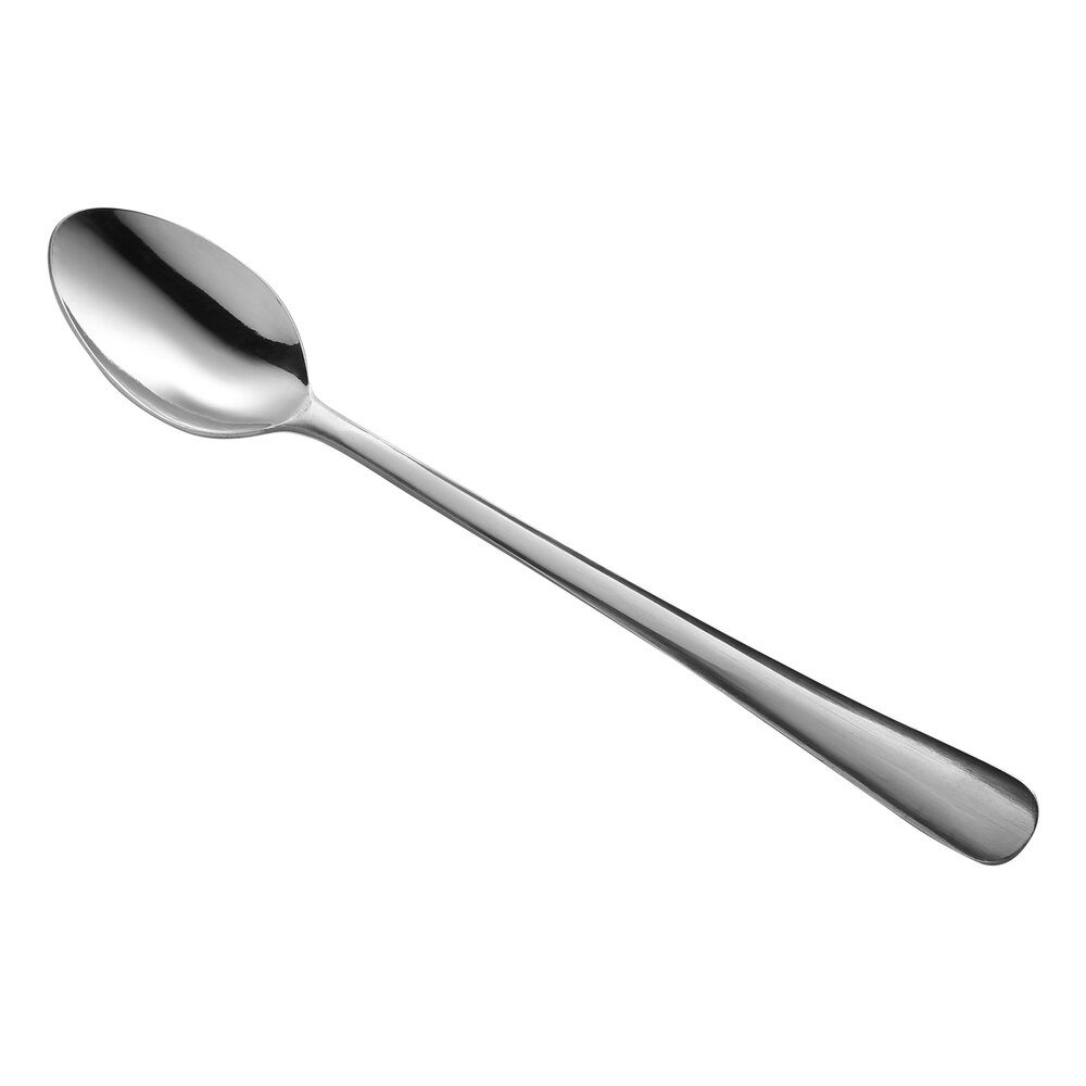 Libbey Brandware 143 021 Windsor Grandeur 7 3/8" 18/0 Stainless Steel Heavy Weight Iced Tea Spoon - 36/Case
