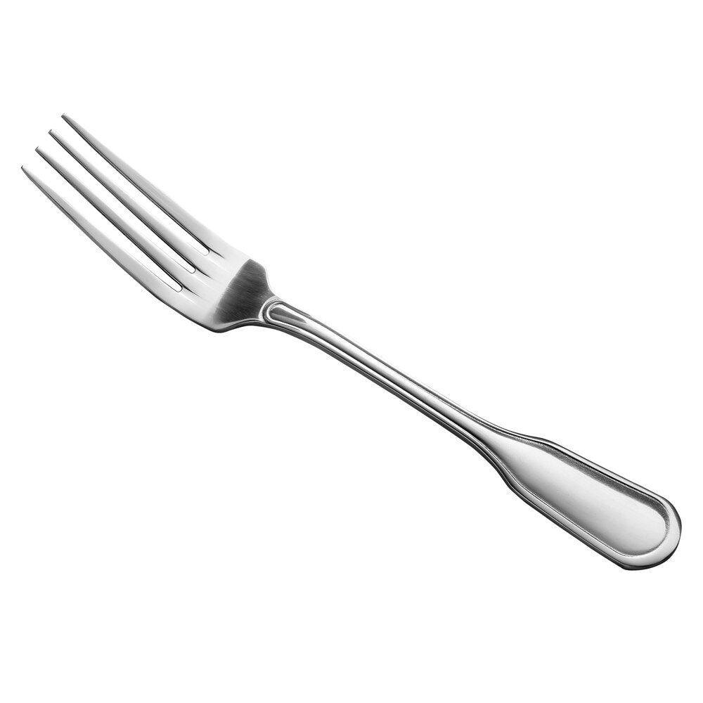 Libbey Brandware 145 039 Wellington 7 7/8" 18/0 Stainless Steel Heavy Weight European Dinner Fork - 36/Case