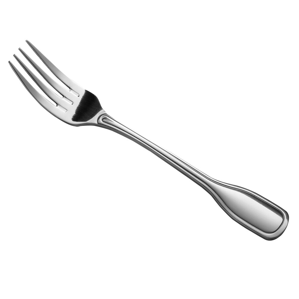 Libbey Brandware 145 039HR Wellington 8 1/4" 18/0 Stainless Steel Heavy Weight European Dinner Fork - 36/Case