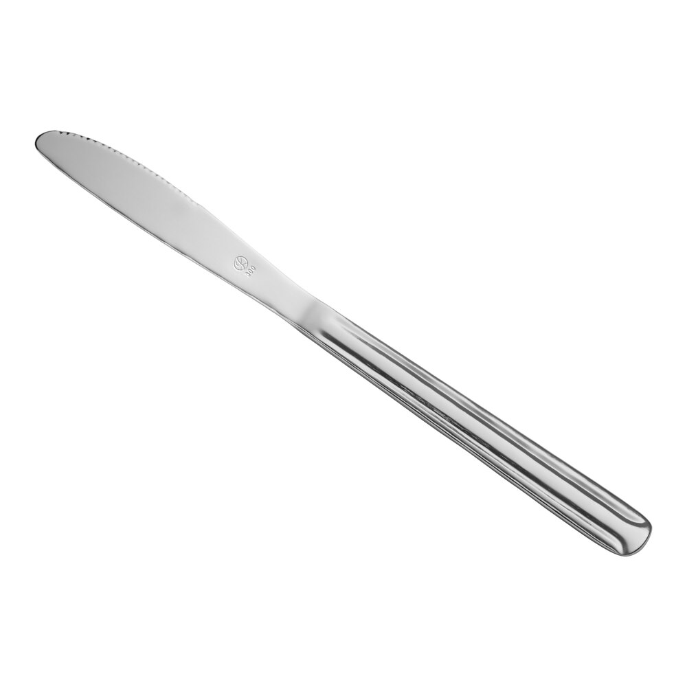 Libbey Brandware 147 5262 Dominion 8 3/8" 18/0 Stainless Steel Heavy Weight Dinner Knife - 12/Case