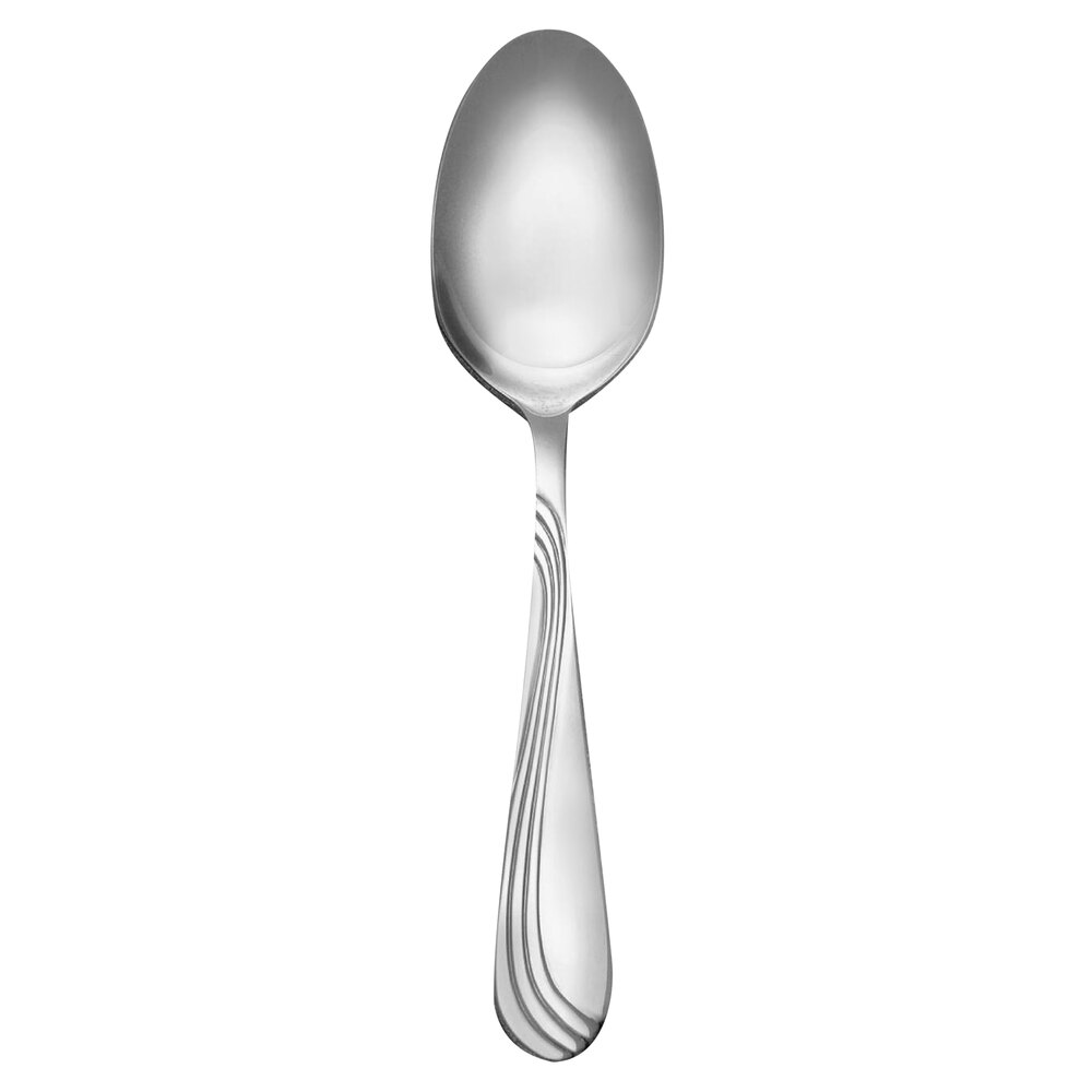 Libbey Brandware 148 001 Riva 6 1/8" 18/0 Stainless Steel Medium Weight Teaspoon - 36/Case