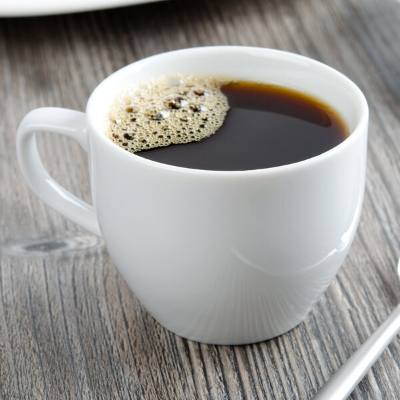 Libbey 1502-30230 Empire 8.75 oz. Alpine White Porcelain Cup