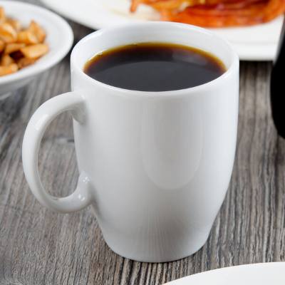 Libbey 1502-30380 Empire 13.25 oz. Alpine White Porcelain Mug