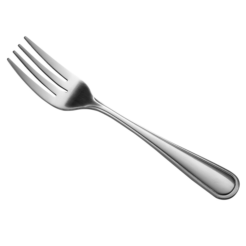 Libbey Brandware 162 038 Huron 6 3/8" 18/0 Stainless Steel Heavy Weight Salad Fork - 36/Case