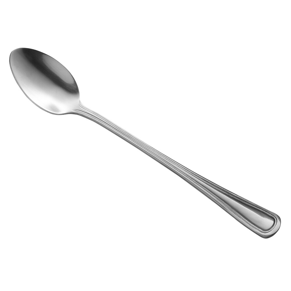 Libbey Brandware 164 021 McIntosh 7 1/2" 18/0 Stainless Steel Heavy Weight Iced Tea Spoon - 36/Case
