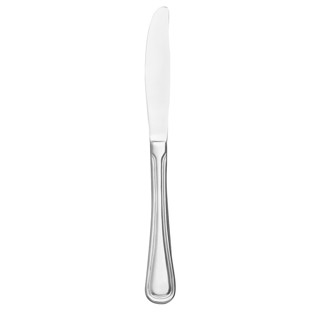 Libbey Brandware 164 5501 McIntosh 8 1/2" 18/0 Stainless Steel Heavy Weight Dinner Knife - 12/Case