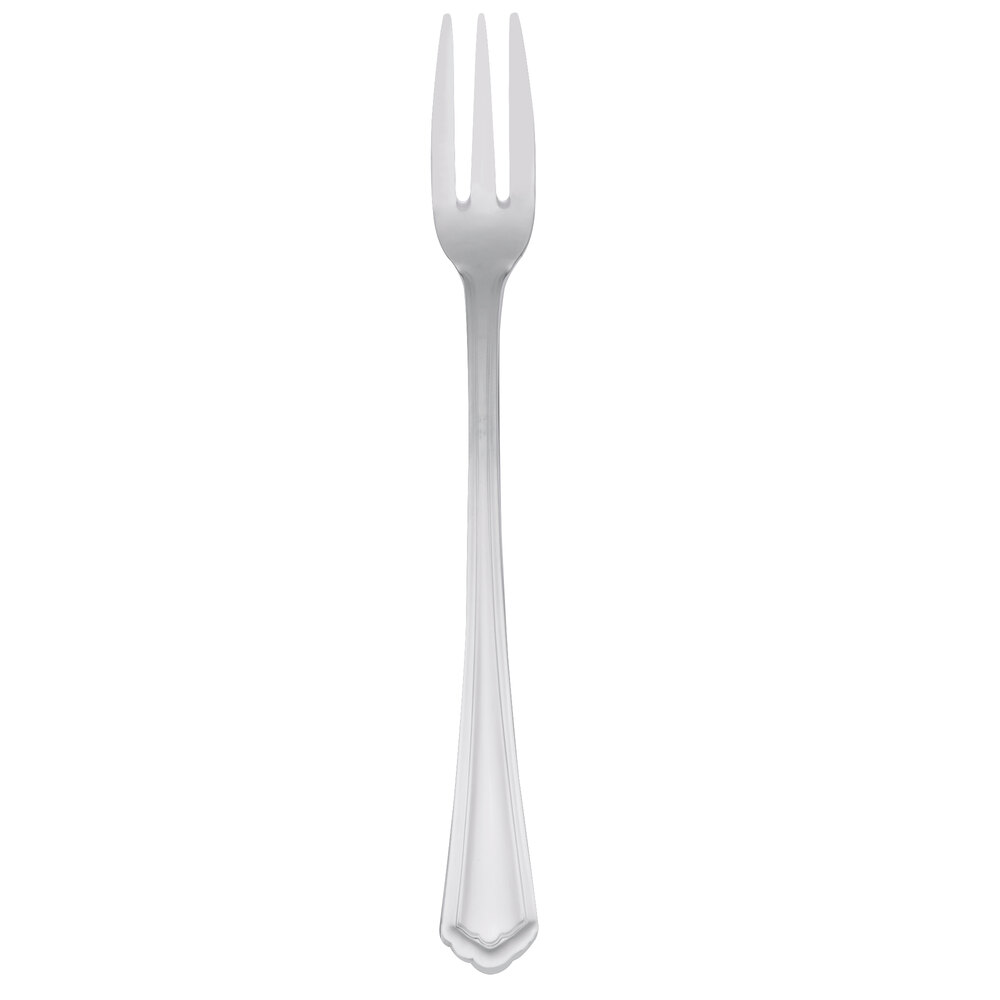 Libbey 256 029 Cortland 5 7/8" 18/0 Stainless Steel Heavy Weight Cocktail Fork - 36/Case
