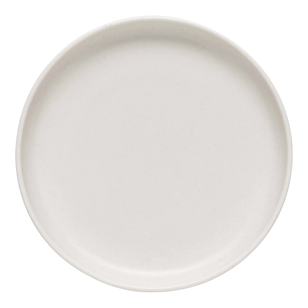 Libbey Driftstone 7 3/4" Driftwood Satin Matte Porcelain Flat Coupe Plate - 12/Case