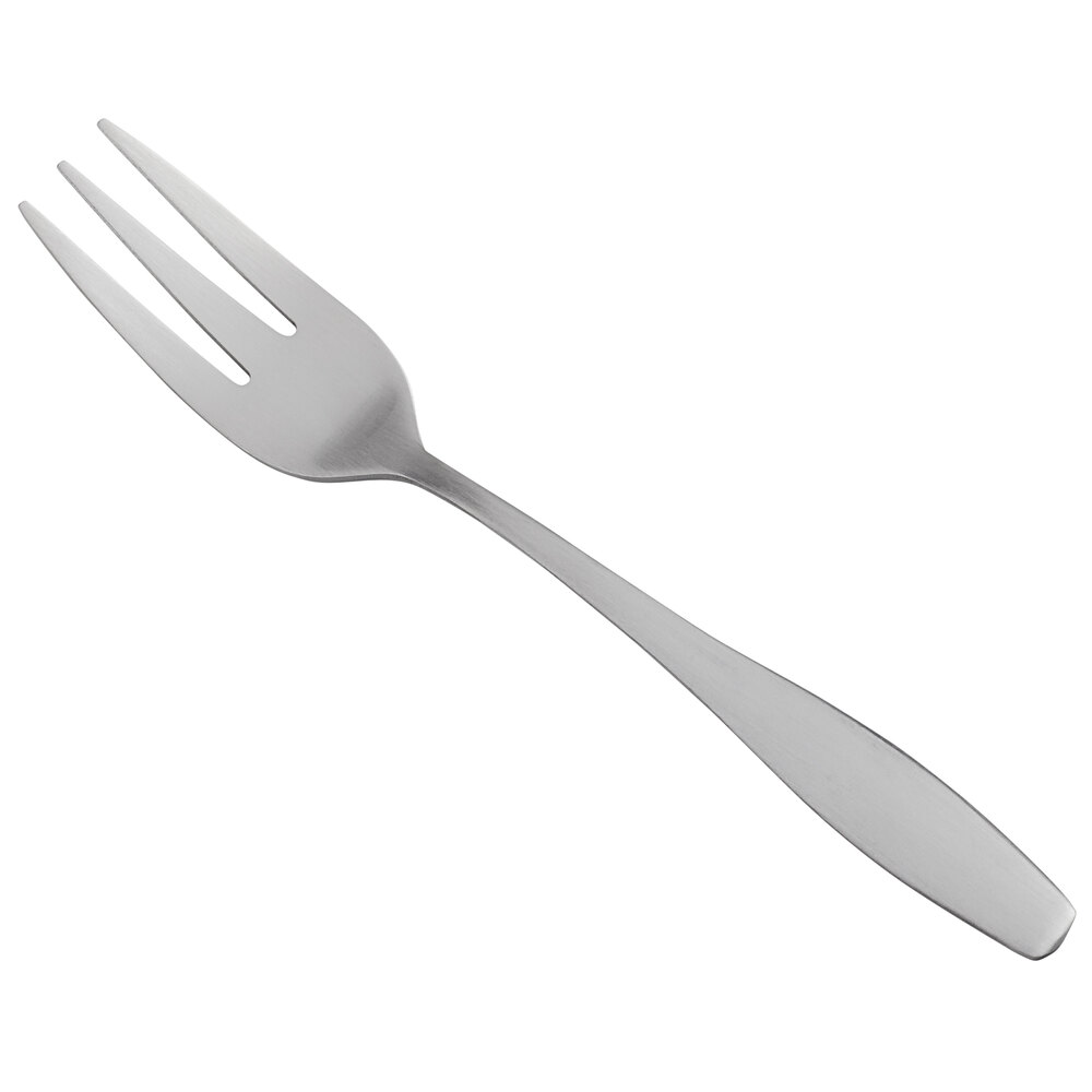 Libbey 318 029 Cresswell 6" 18/0 Stainless Steel Heavy Weight Cocktail Fork - 36/Case
